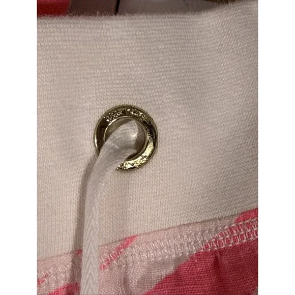 Lilly Pulitzer The Beach Pant Womens Size Small Pink Colorful Hippie Linen - Picture 9 of 16